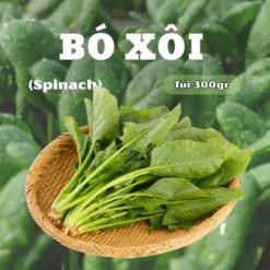 Cải bó xôi Langbiang Farm - túi 300gr